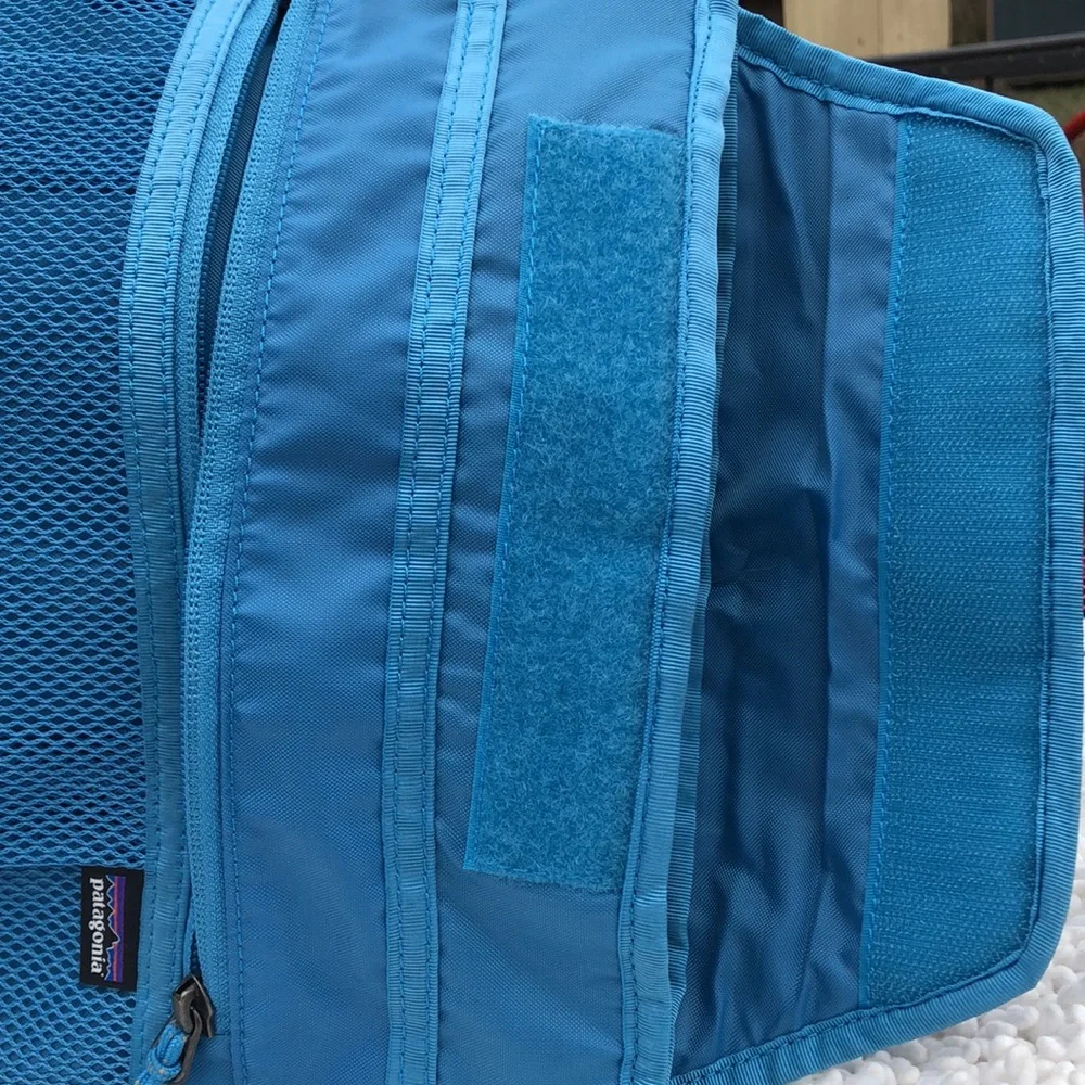 🚨B2G1 PATAGONIA Blue Laptop Pocket Sleeve Travel Case Bag